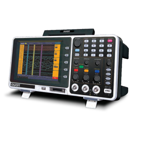 Owon Oscillioscope 60 MHz., 2 CH / 8 Bit, Logic Analyser, Coloured 8 “,1GS/s, USB+Software